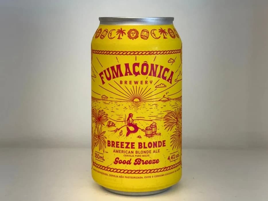 cerveja breeze blonde fumaçônica